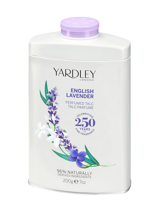 English Lavender by Yardley of London 7 oz perfumed talc