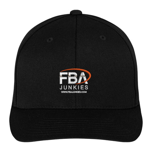 FBA Junkies Logo Flexfit® Wool Blend Stretch Cap